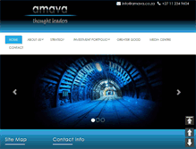 Tablet Screenshot of amava.co.za